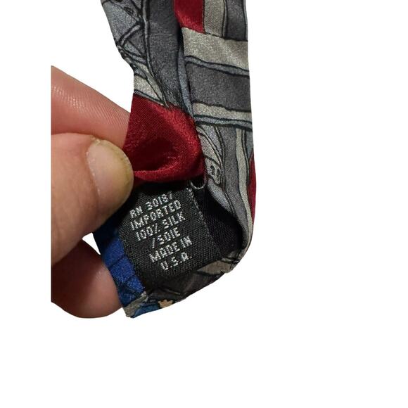 Peanuts Snoopy And Friends The Sky’s The Limit Construction Architect Necktie - Picture 6 of 7